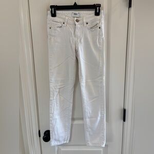 Paige Skyline Ankle Peg White